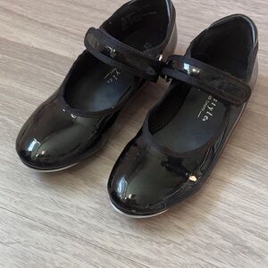 Black Kids Tap Shoes